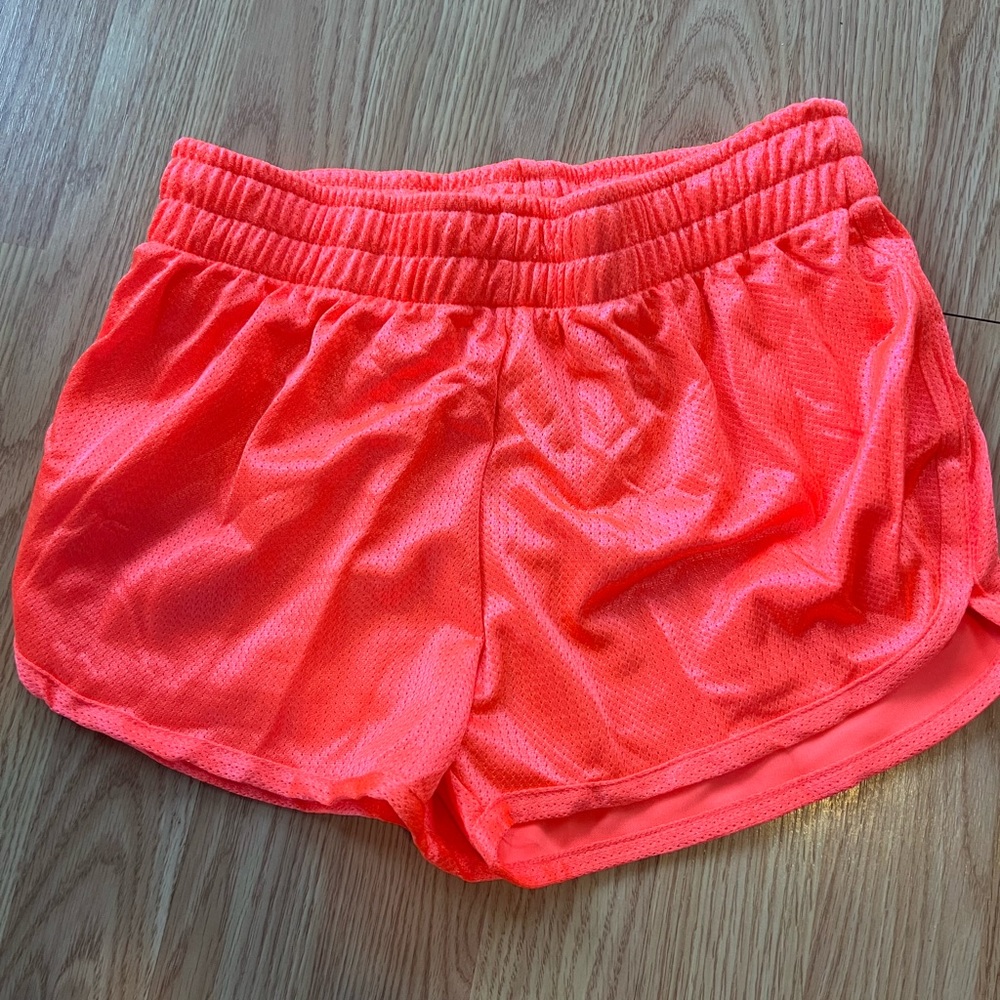 Hot Pink Mesh Shorts